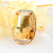 Show details for Popular Swarovski Element Big Fashion Ring