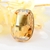 Picture of Popular Swarovski Element Big Fashion Ring