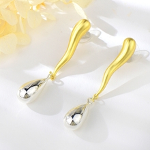 Show details for Big Plain Dangle Earrings Online Only