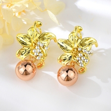 Show details for Trendy Multi-tone Plated Big Dangle Earrings From Reliable Factory