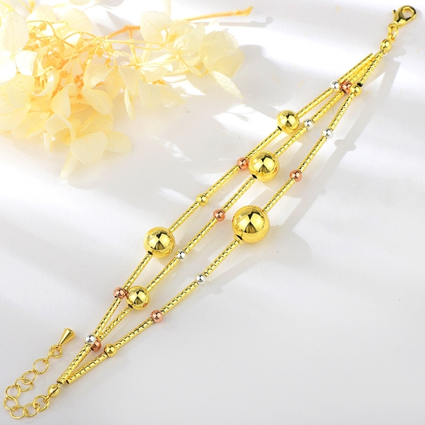 Picture of Inexpensive Zinc Alloy Dubai Fashion Bracelet from Reliable Manufacturer