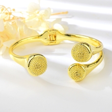 Show details for Zinc Alloy Gold Plated Cuff Bangle with Unbeatable Quality