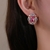 Picture of Stylish Party Pink Drop & Dangle Earrings