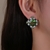 Picture of Eye-Catching Green Platinum Plated Drop & Dangle Earrings with Member Discount