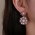 Picture of New Season Pink Big Dangle Earrings with SGS/ISO Certification
