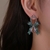 Picture of Great Value Green Big Dangle Earrings with Member Discount