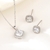 Picture of Affordable 925 Sterling Silver Small 2 Piece Jewelry Set From Reliable Factory