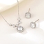 Show details for Wholesale Platinum Plated Luxury 2 Piece Jewelry Set with No-Risk Return