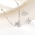 Picture of Eye-Catching White Party 2 Piece Jewelry Set with Member Discount