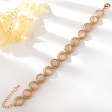 Show details for Classic Rose Gold Plated Fashion Bracelet at Unbeatable Price
