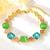 Picture of Medium Artificial Crystal Fashion Bracelet with Fast Shipping