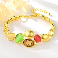 Picture of Fashion Artificial Crystal Colorful Fashion Bracelet
