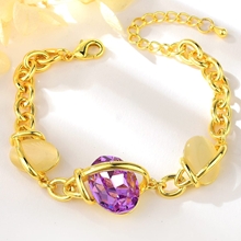 Show details for Party Gold Plated Fashion Bracelet with Fast Delivery