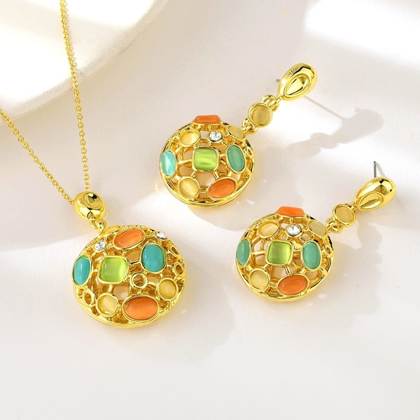 Picture of Nice Artificial Crystal Elegant 2 Piece Jewelry Set