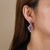 Picture of Distinctive Pink Copper or Brass Dangle Earrings with Low MOQ