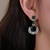Picture of Buy Platinum Plated Irregular Dangle Earrings with Full Guarantee