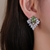 Picture of Origninal Flowers & Plants Luxury Huggie Earrings
