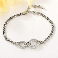 Show details for Nice Cubic Zirconia Delicate Fashion Bracelet