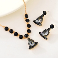 Show details for Shop Rose Gold Plated Irregular 2 Piece Jewelry Set with Wow Elements