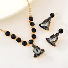 Show details for Shop Rose Gold Plated Irregular 2 Piece Jewelry Set with Wow Elements