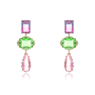 Picture of Wholesale Platinum Plated Party Dangle Earrings with No-Risk Return