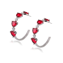 Show details for Luxury Cubic Zirconia Dangle Earrings at Unbeatable Price