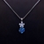 Picture of New Season Blue Holiday Pendant Necklace with SGS/ISO Certification