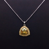 Show details for Holiday Cubic Zirconia Pendant Necklace with Beautiful Craftmanship