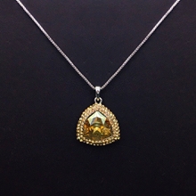 Show details for Holiday Cubic Zirconia Pendant Necklace with Beautiful Craftmanship
