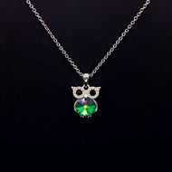 Show details for Great Cubic Zirconia Copper or Brass Pendant Necklace