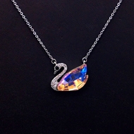 Show details for Recommended Colorful Platinum Plated Pendant Necklace with Member Discount
