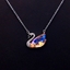 Show details for Recommended Colorful Platinum Plated Pendant Necklace with Member Discount