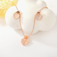 Show details for Unusual Love & Heart Fashion 2 Piece Jewelry Set