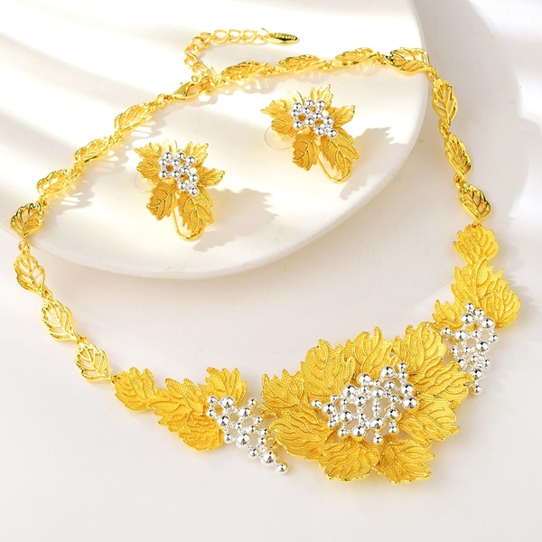 Picture of Latest Party Multi-tone Plated 2 Piece Jewelry Set