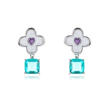 Show details for Hot Selling Platinum Plated Luxury Dangle Earrings from Top Designer