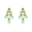 Show details for Luxury Gold Plated Dangle Earrings Online Only