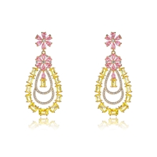 Show details for Great Cubic Zirconia Party Dangle Earrings