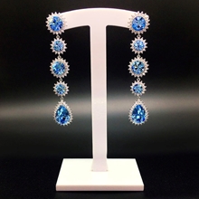 Show details for Fashion Swarovski Element Party Dangle Earrings