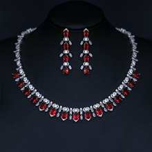 Show details for Great Cubic Zirconia Flowers & Plants 2 Piece Jewelry Set