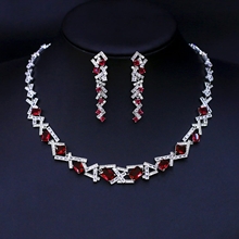 Show details for Copper or Brass Red 2 Piece Jewelry Set From Reliable Factory