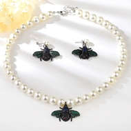 Picture of Purchase Platinum Plated Insect 2 Piece Jewelry Set Exclusive Online