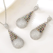 Show details for Buy Luxury Copper or Brass 2 Piece Jewelry Set with Low Cost