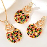 Show details for Party Copper or Brass 2 Piece Jewelry Set with 3~7 Day Delivery