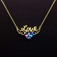 Show details for Fashion Gold Plated Pendant Necklace As a Gift