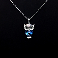 Show details for Staple Owl Party Pendant Necklace