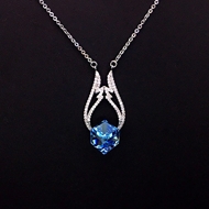 Show details for Party Irregular Pendant Necklace with Fast Shipping