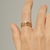 Picture of Filigree Geometric Cubic Zirconia Fashion Ring