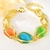 Picture of Irresistible Green Irregular Fashion Bracelet As a Gift