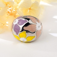 Picture of Flower Zinc Alloy Fashion Ring with Beautiful Craftmanship