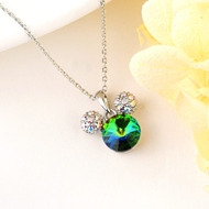 Show details for Fashion Swarovski Element Pendant Necklace at Unbeatable Price